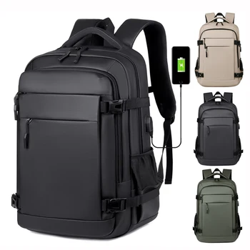 Zaino per laptop Zaino per computer da viaggio Zaino per college Bookbag Borsa da scuola con porta di ricarica USB 1