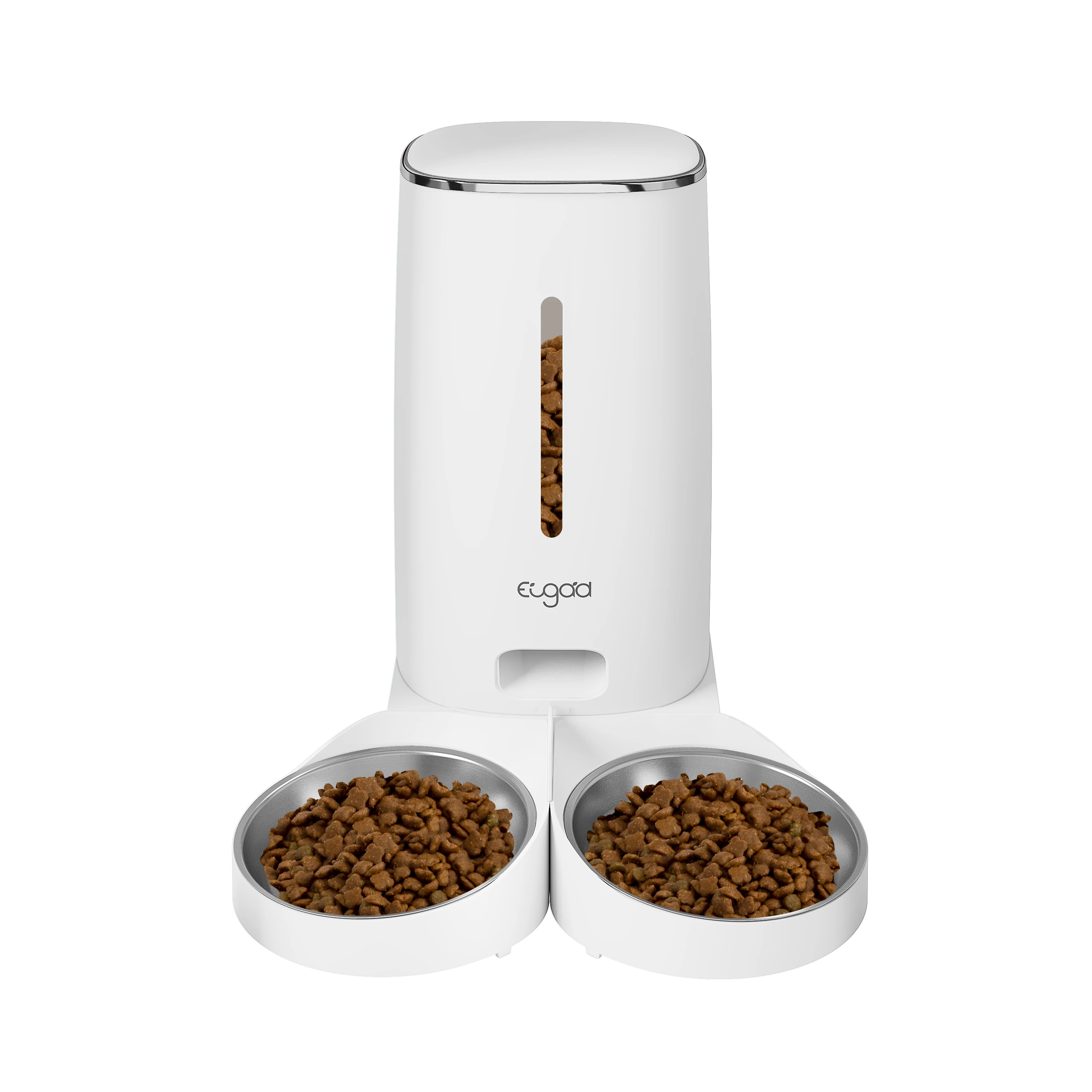 Treat Dispenser Dog Toys, Automatic Pet Feeder with Dual Power