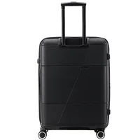 Ensemble de 3 valises rigides SUPER SOLU, extensibles, en polypropylène PP, valise trolley avec serrure TSA, 4 roues doubles, 360° ° Valises de cabine imperméables et légères, DLX727 2