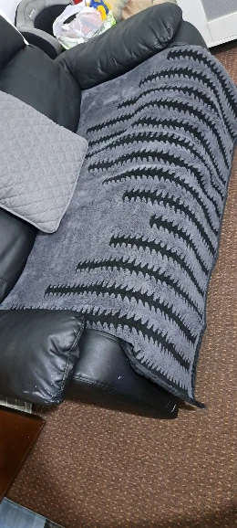 Warm boho sofa cover photo review