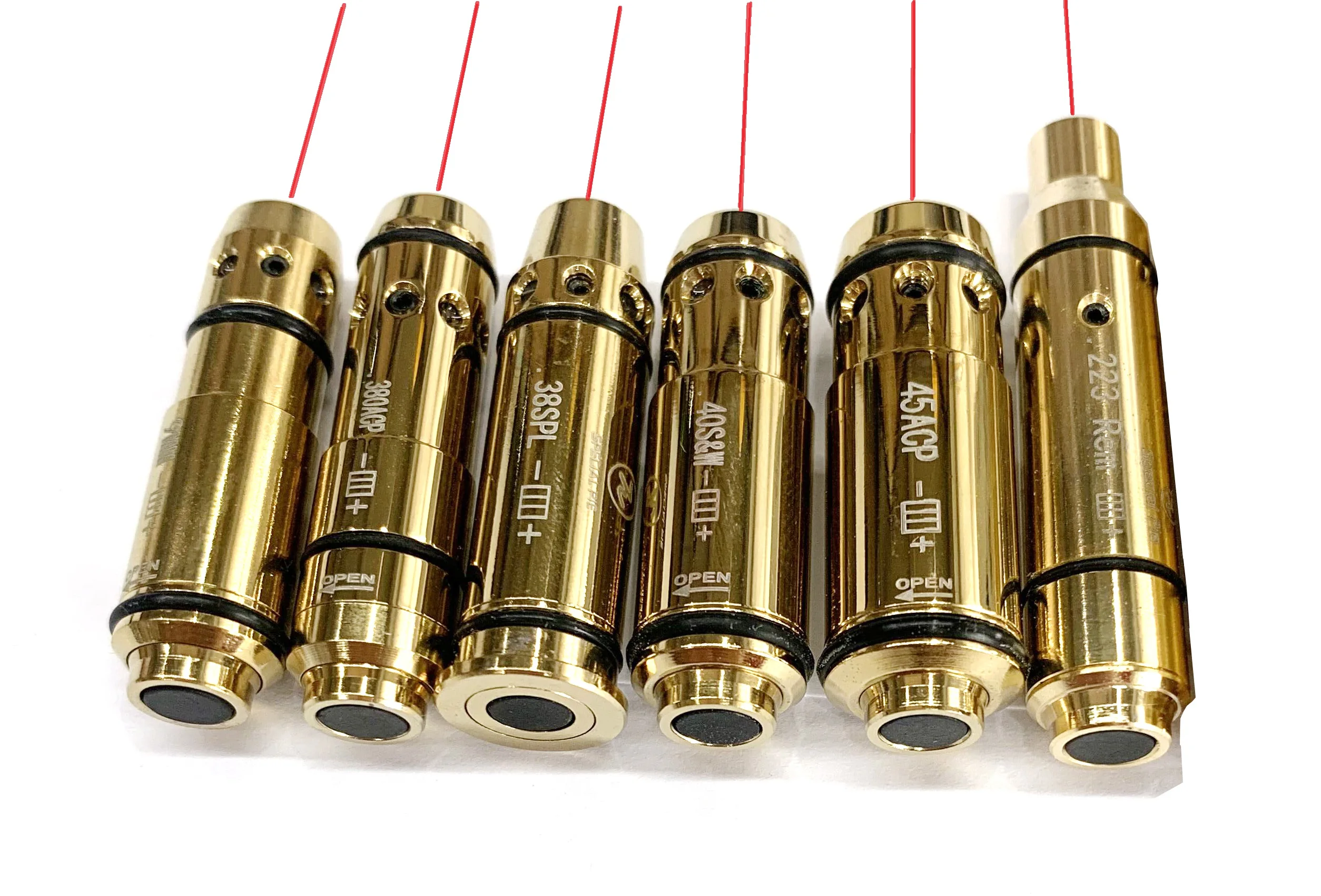 9mm380super40SW223Rem38ACPlasertrainingbulletdryfirelaser