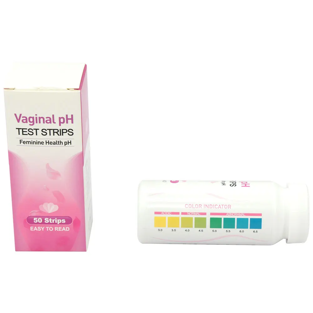 Bandelette de Test de PH Vaginal, Bandelette de Test de PH Féminin Moniteur  de Résultat Précis Santé Vaginale Bandelette de Test de PH de santé