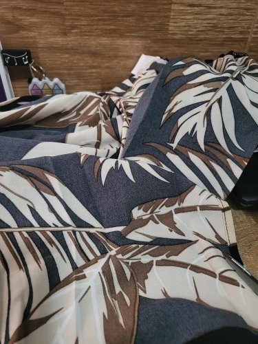 Summer Printed Vest and Skirt Set