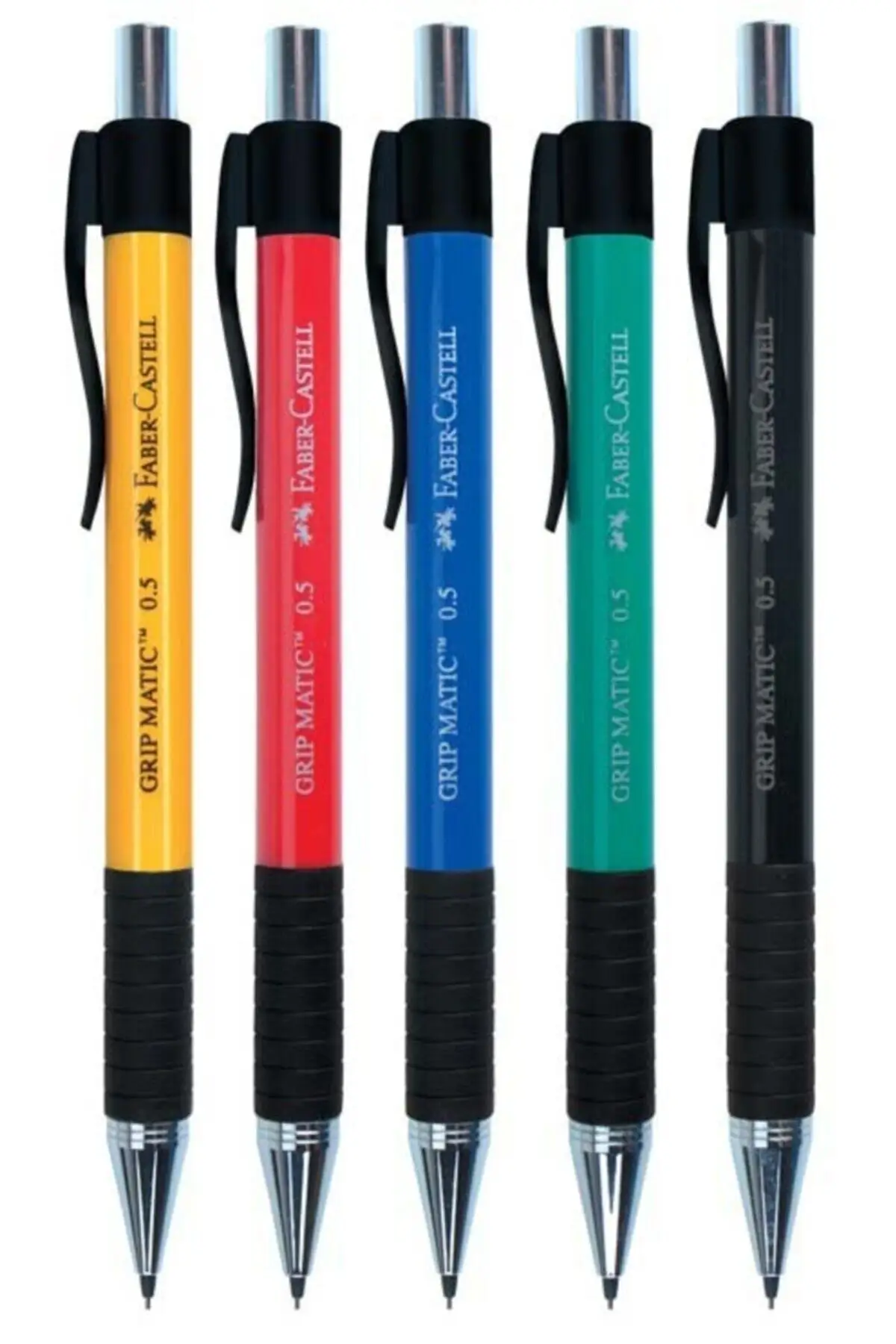 Faber-Castell GRIP-MATIK Mechanical Pencil 10 Pack циркуль faber castell grip 2001 для окружности до 390 мм