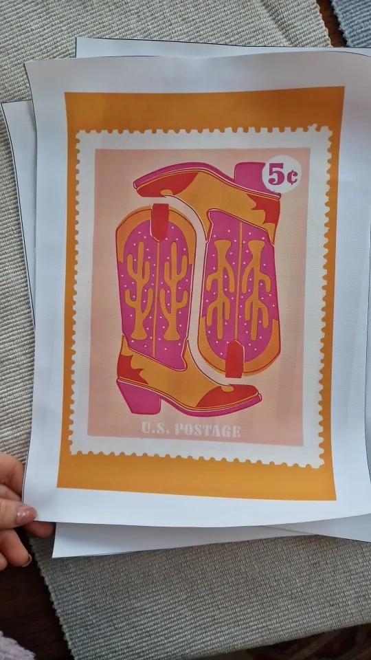 Western Poster Prints, customer photo