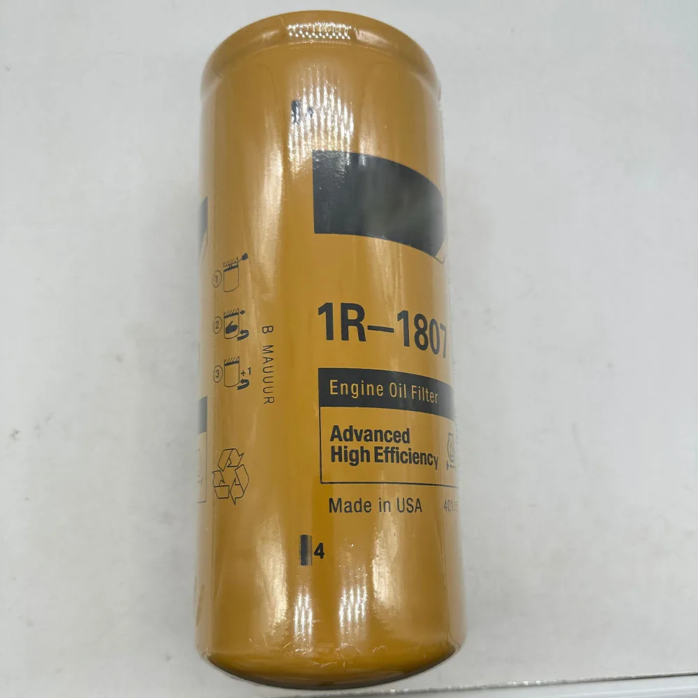 1R-1807 1R1807 Advanced High Efficiency Oil Filter For C-aterpillar CAT 235B 312D 320B 320D 322B 324D 325D 328D 329D 330D
