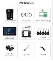 ANJIELO Tuya WiFi 5-in-1 Fingerprint Unlocking Video Intercom System, Suitable For Homes, With 1080P HD Security Protection - Image 6