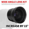 NVG30/NVG10 Wide Angle Lens For 940nm IR Night Vision Monocular Telescope 55MM HD Wide View 50° NVG Hunting Digital Night Vision 5