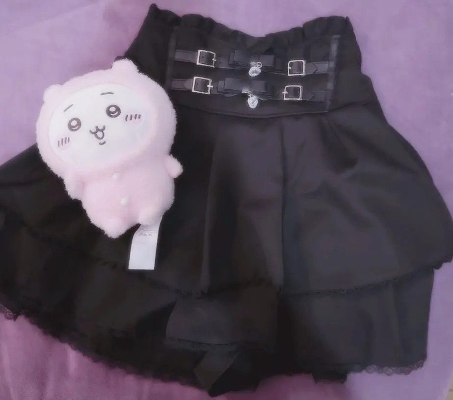 Jirai Kei Ruffled Skirt photo review