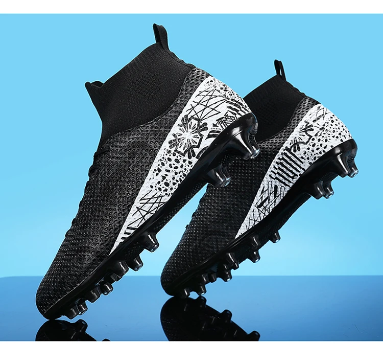Men FG/TF Football Boots Futsal Professional Unisex Soccer Shoes High Quality Grass Training Sport Non Slip Outdoor Male_voghion.com