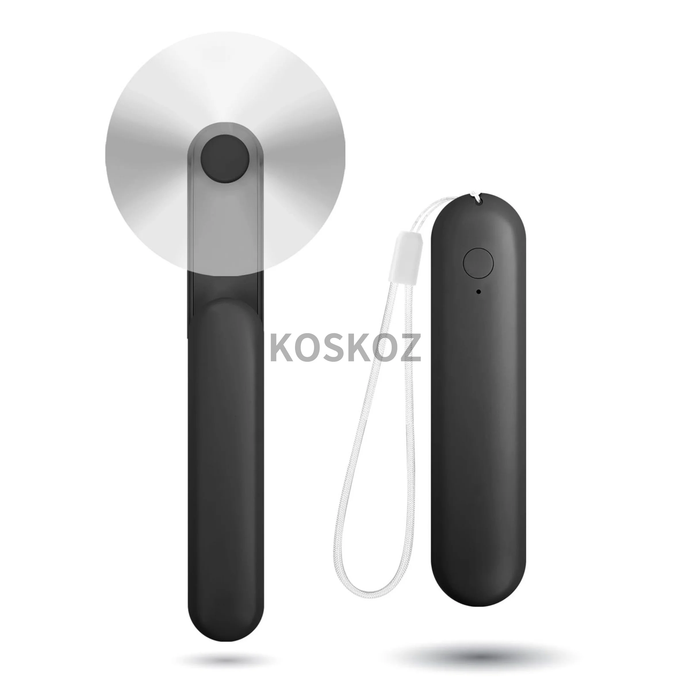 휴대용 미니 팬, 휴대용 소형 포켓 팬, 보조 배터리가 포함된 USB 충전식 개인 팬, 여성용 여행 여름 필수품