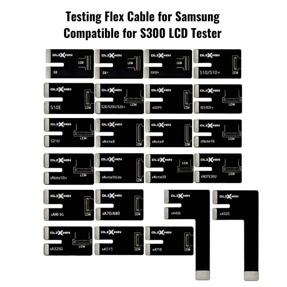 Testing Flex Cable For Samsung Compatible For TestBox DLZXWIN S300 LCD Tester