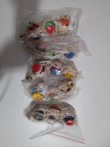 Cockatiel Climb & Chew Swing, Interactive Bird Toy photo review