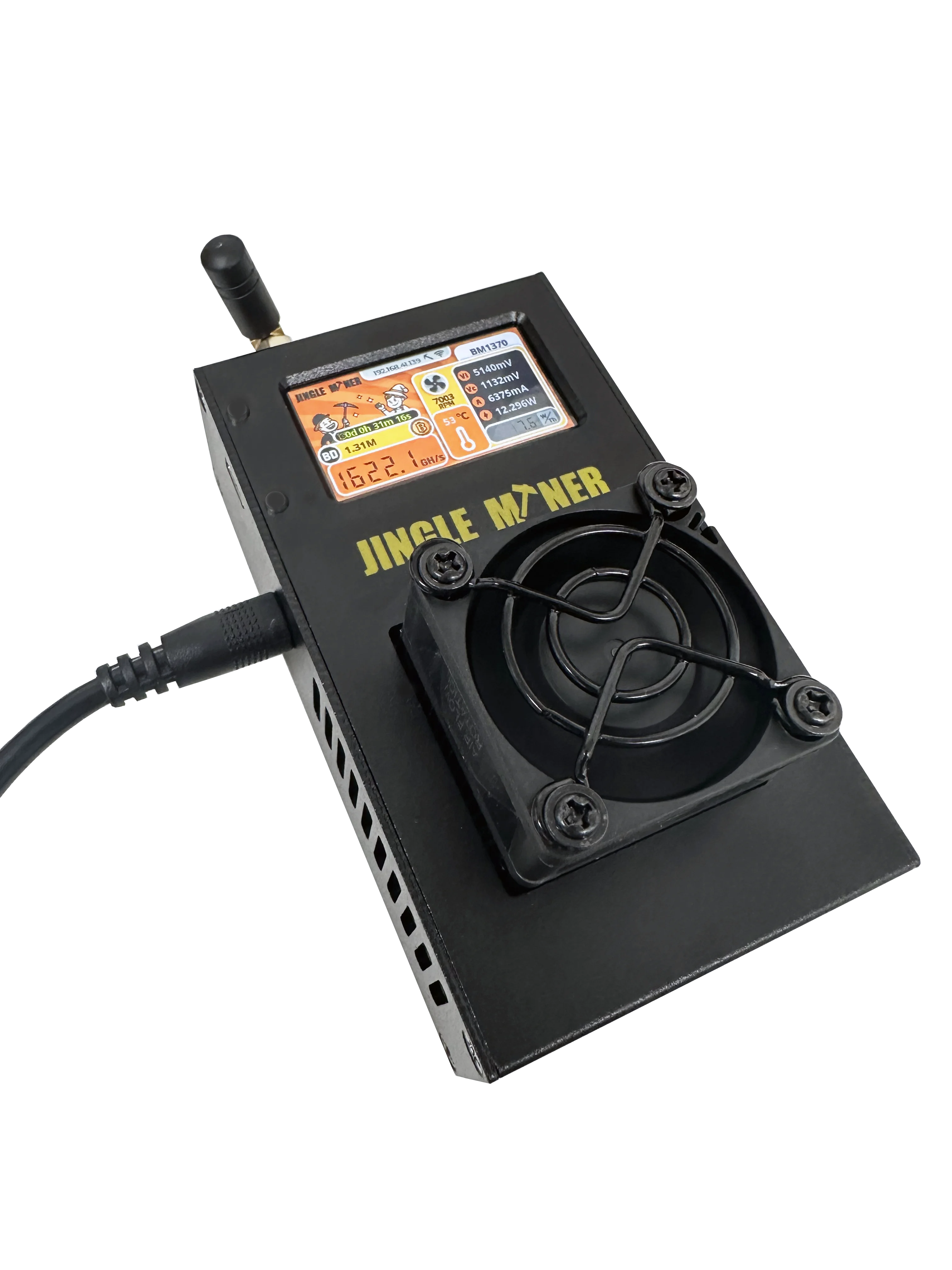 New Jingle Miner BTC Solo Lite 1.2TH/S BTC Miner BM1370 ASIC Chip BTC Solo  Mining 5V DC Bitcoin ASIC Crypto Miner Free Shipping - AliExpress