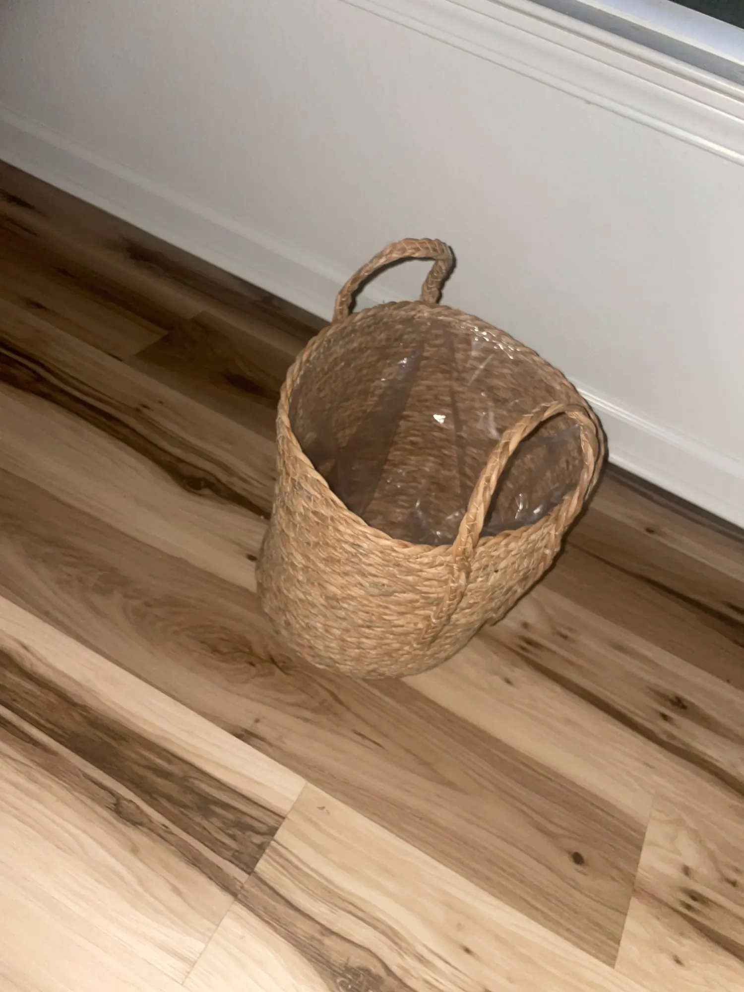 1PC Nordic Handmade Straw Woven Flower Pot Planter Basket Laundry Dirty Clothes Storage Potted Garden Green Plant Flower Holders photo review