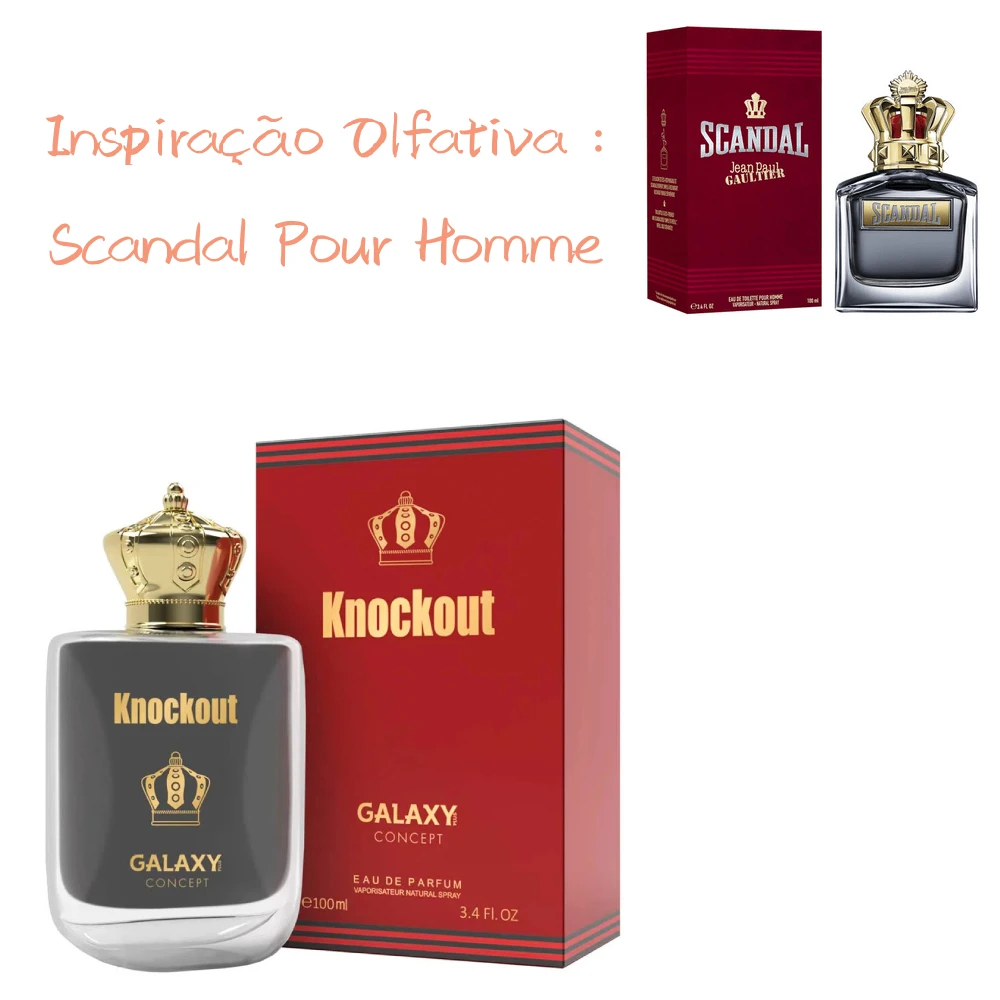 Galaxy Plus Concept Knockout Eau De Parfum 100ML - Perfume Masculino