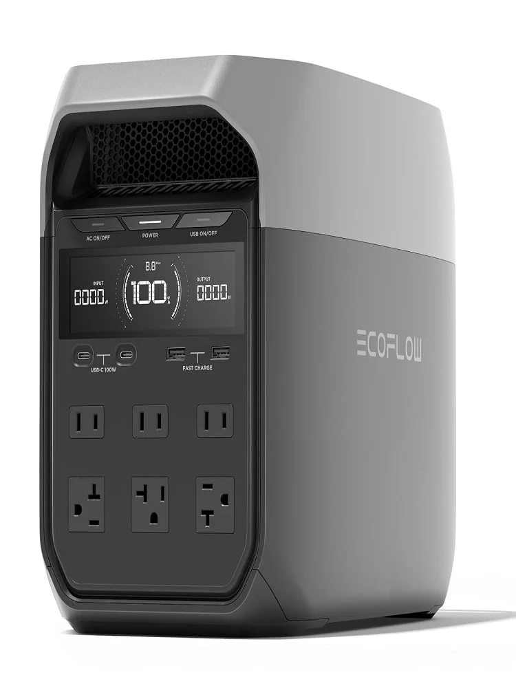 NEW DISCOUNT 2 FOR EF ECOFLOW DELTA 3 Portable Power Station, 1024Wh LiFePO4 Battery, 1800W AC/100W USB UY 2 GET 1 FREE!!!!!!