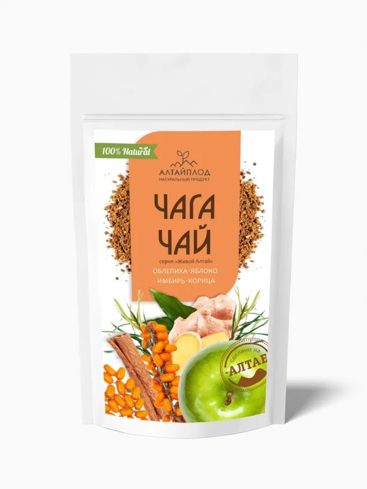 Рисунок 4 - Чаговый чай с облепихой