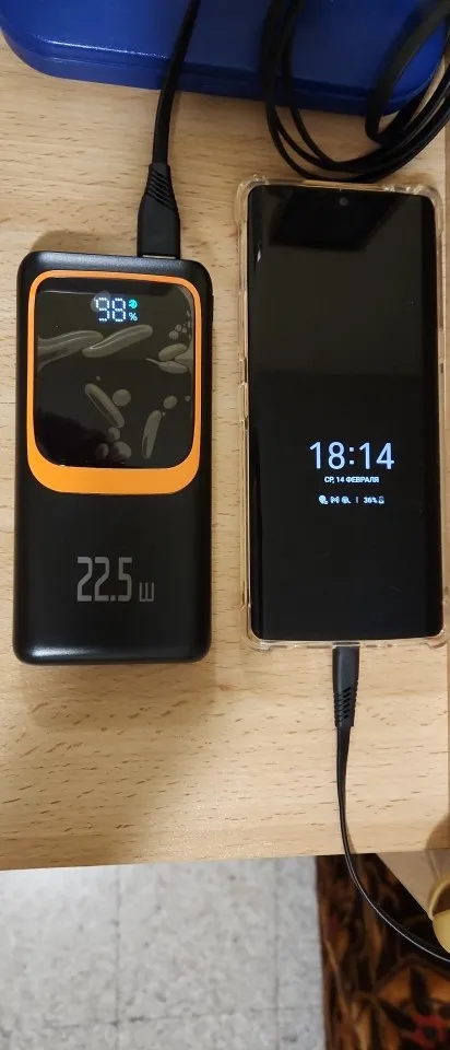 QOOVI Power Bank 20000mAh External Large Battery Capacity PD 22.5W Fast Charging Portable Charger Powerbank photo review