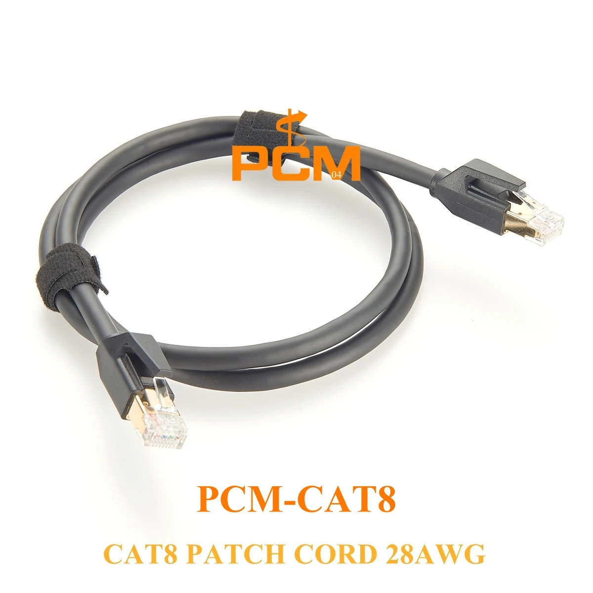 RJ45 CAT8 EtherCon Cable, 8P8C male to male cable with 2000MHz 40G High Speed for Router Modem PC and Gaming