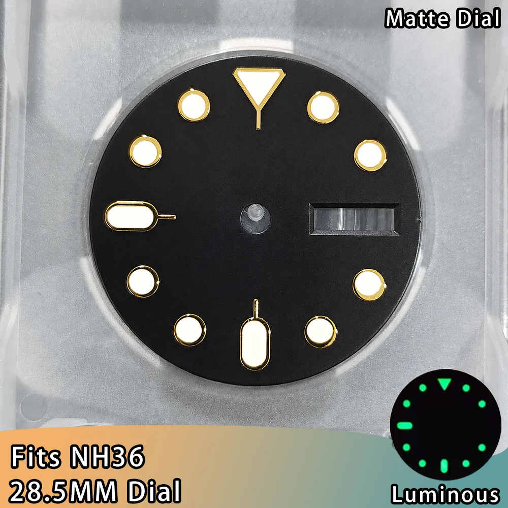 Sterile Luminous Double Calendar Watch Dial - 28.5mm Accessories