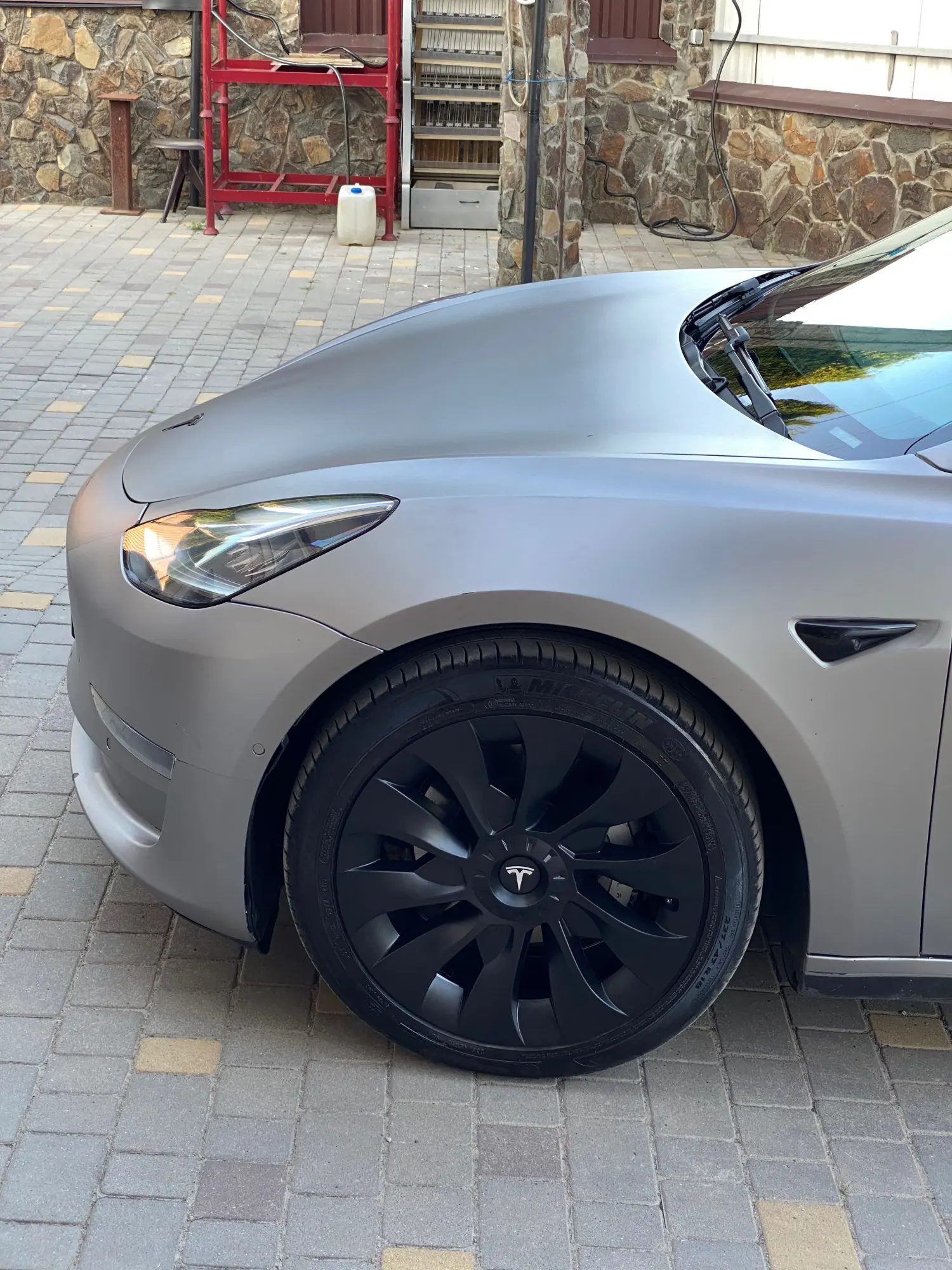 Teslahubs™ Wheel Caps customer photo