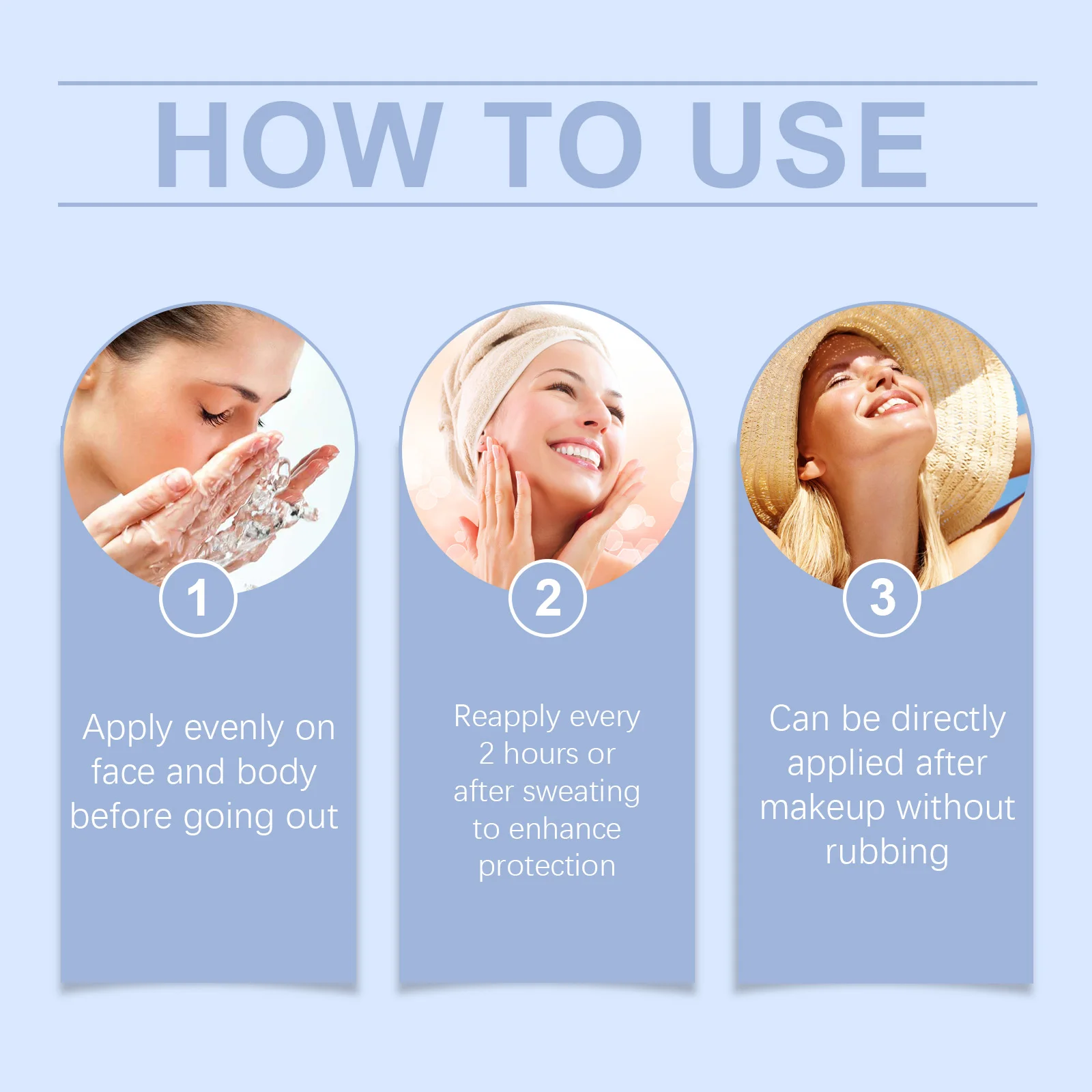 EELHOE Centella Sunscreen Cream Stick Summer Outdoor Beach Prevent UV Reduce Redness Moisturizing Sweatproof Sunscreen Stick