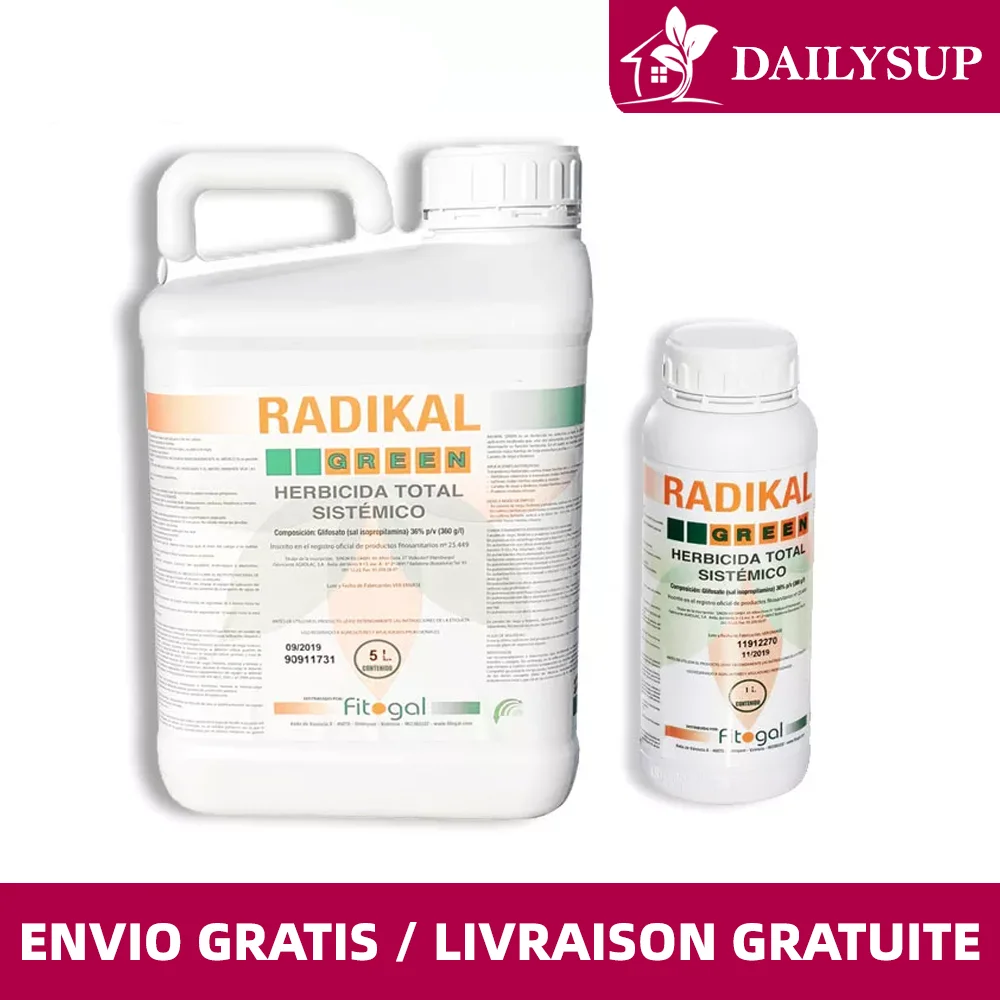 RADIKAL DESERBANT Herbicide Concentré pour le jardinage domestique