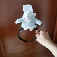 Ratatouille bandeau nouveau dessin animé en peluche poupée bandeau français à large bord épingle à cheveux Photo coiffure créativité fille cadeau 6