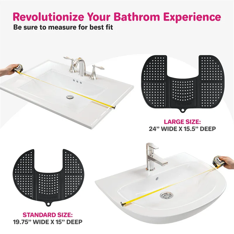 Foldable Sink Cover Silicone Beauty Makeup Brush Cleaning Pad Vanity Tool Storage Box Bathroom Supplies