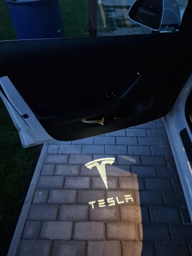 Midnight Glow, Tesla Projector Doors Lights customer photo