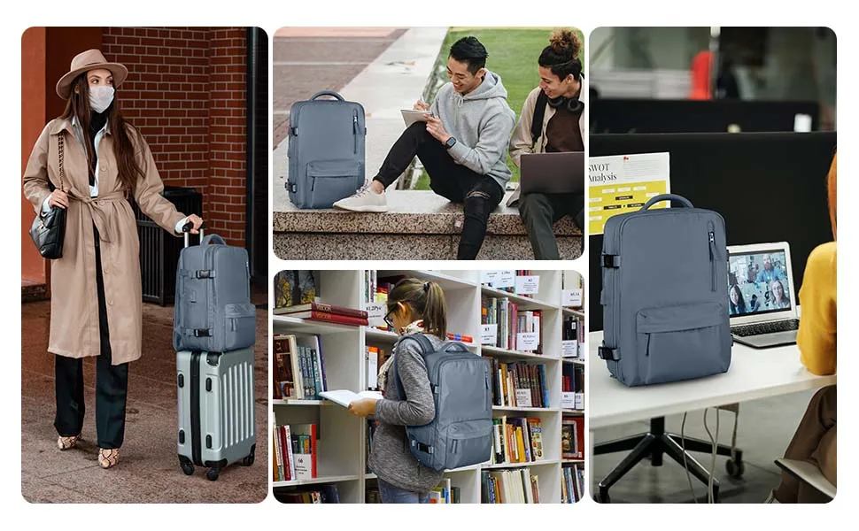 Afbf1a6e99b304714a14f87fa0b354c4cL Extra Large Travel Backpack for Men Women, Person Item Flight Approved Scalable Carry On Backpack, Waterproof Camp Laptop Backpack Mallzona