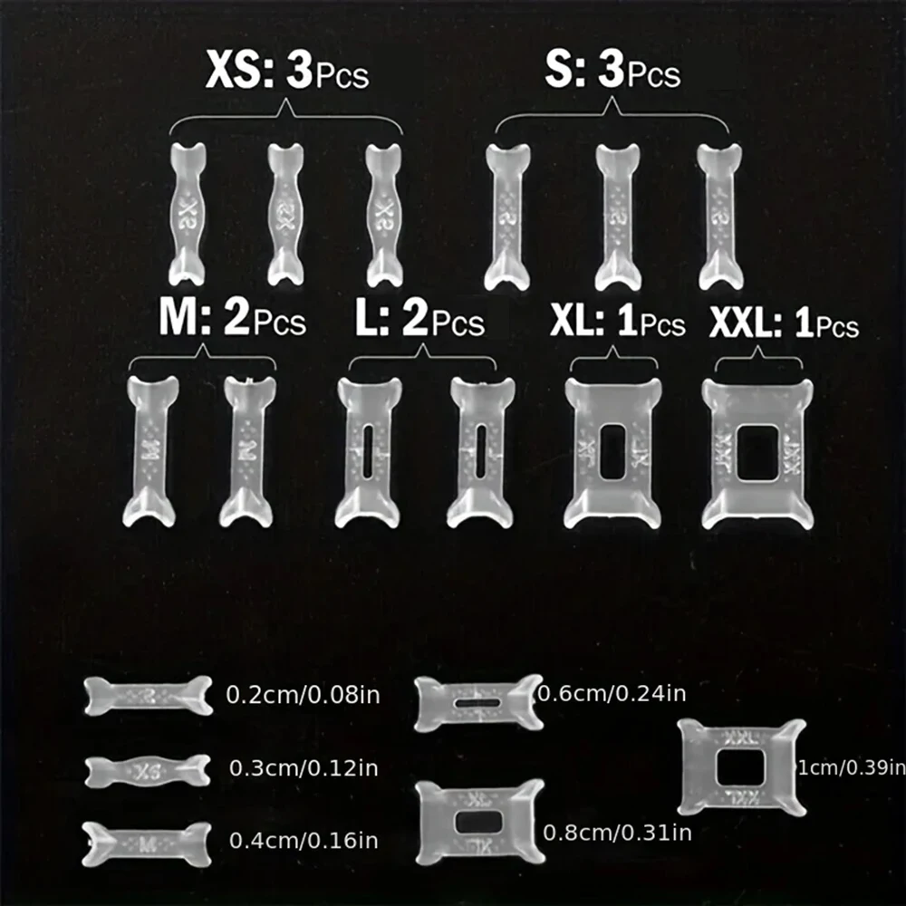 12pcs ring größe einsteller pad set, feste reduzierung ring verstellung pads LK-AA73 – Detail 1