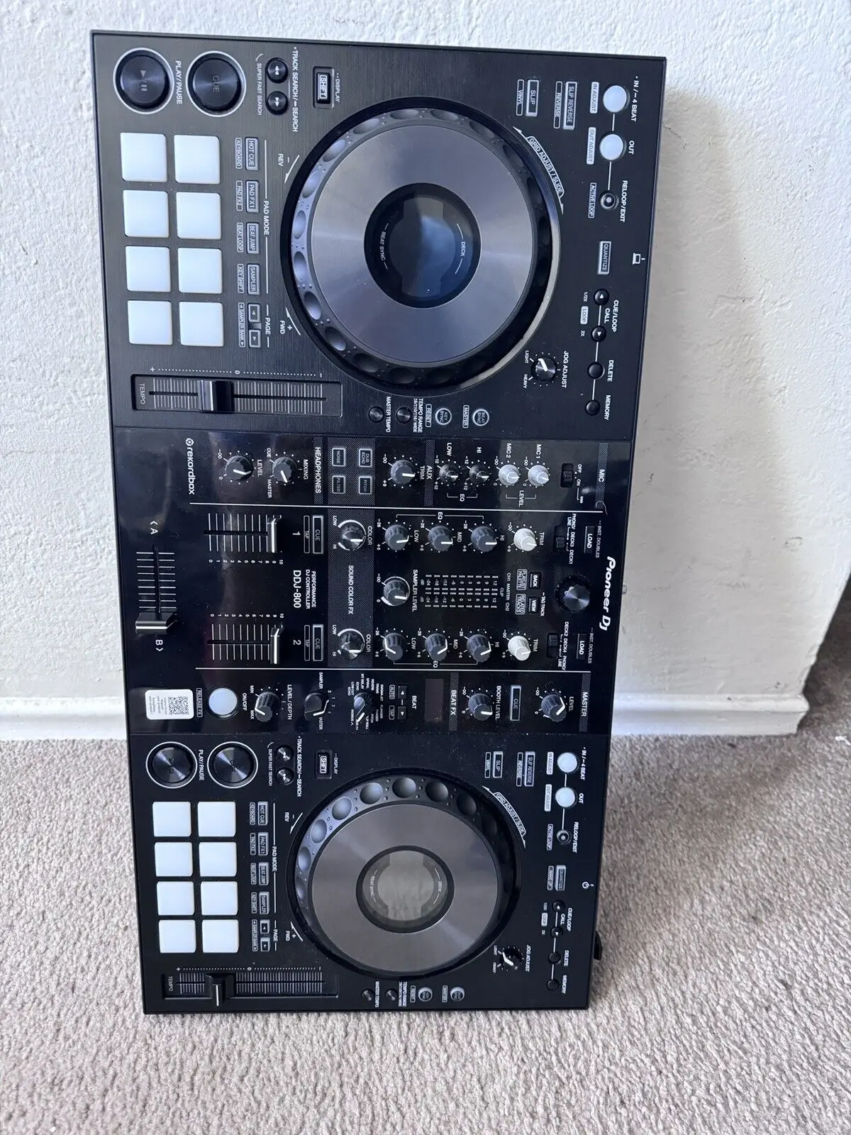 

Распродажа со скидкой, Pioneer DDJ-800, 2-канальный портативный контроллер DJ-черный