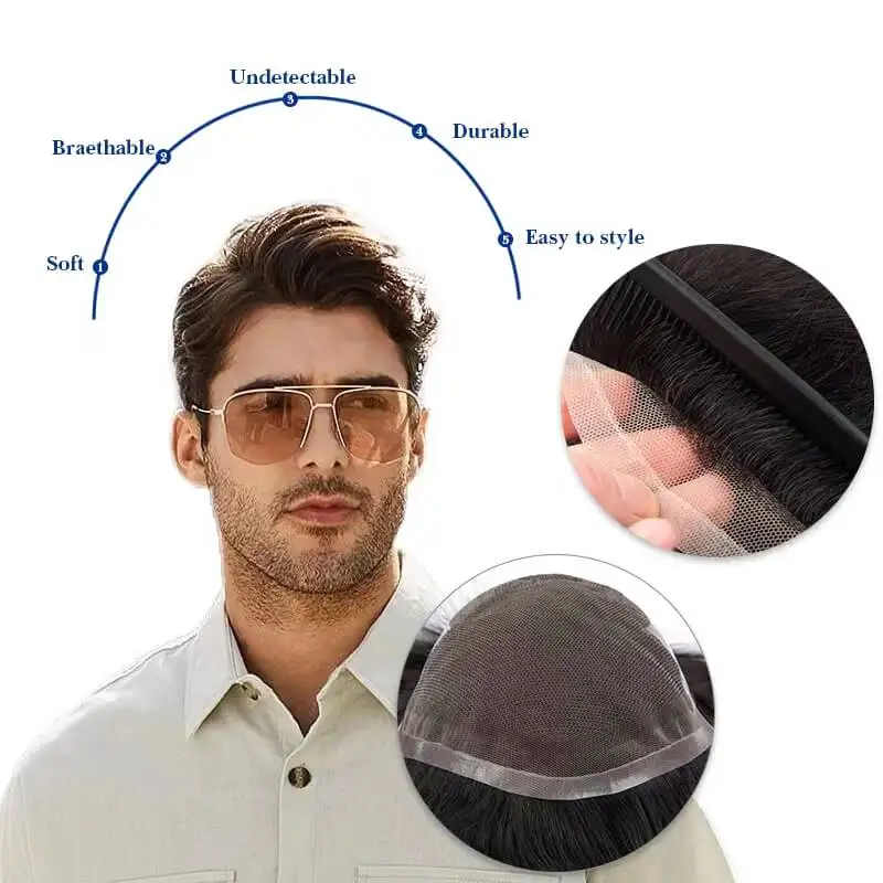 Рисунок 4 - Мужской протез волос Q6