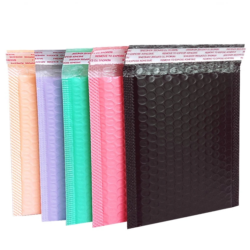 10pc Bubble Mailers Pink Poly Bubble Mailer Self Seal Padded Envelopes