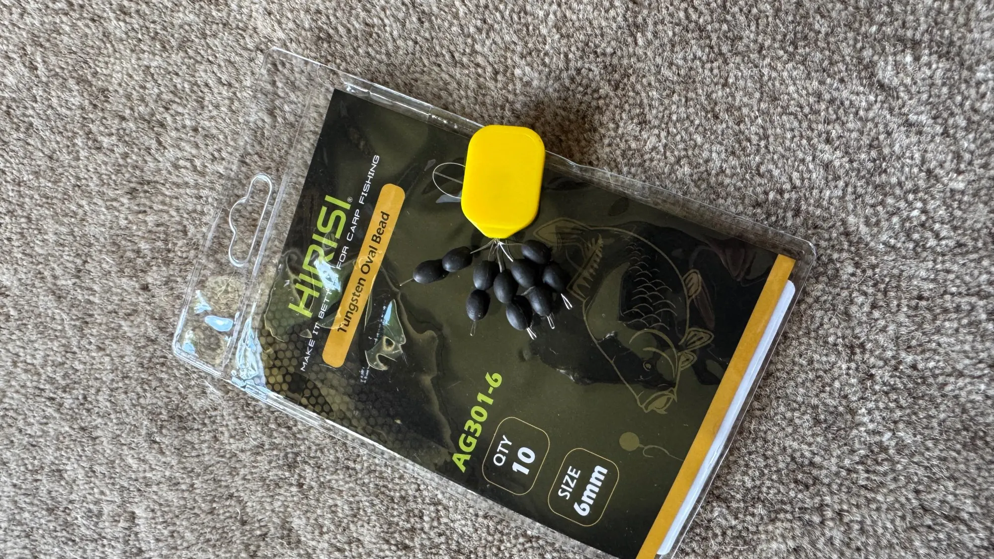 Hirisi 1set Tungsten Sinkers Hooklink Weights Size 4mm/6mm/8mm Carp Fishing Tackle AG301 Fishing Accessories photo review