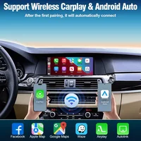 Wireless CarPlay Android Auto Decoder For BMW NBT CCC CIC EVO 1 2 3 4 5 6 7 Series X1 X3 X4 X5 F20 F30 E60 E90 F48 F25 E84 F10 2