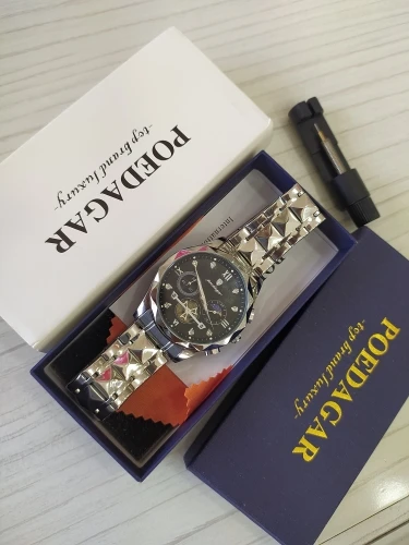 POEDAGAR Luxury Men's Quartz Watch photo review