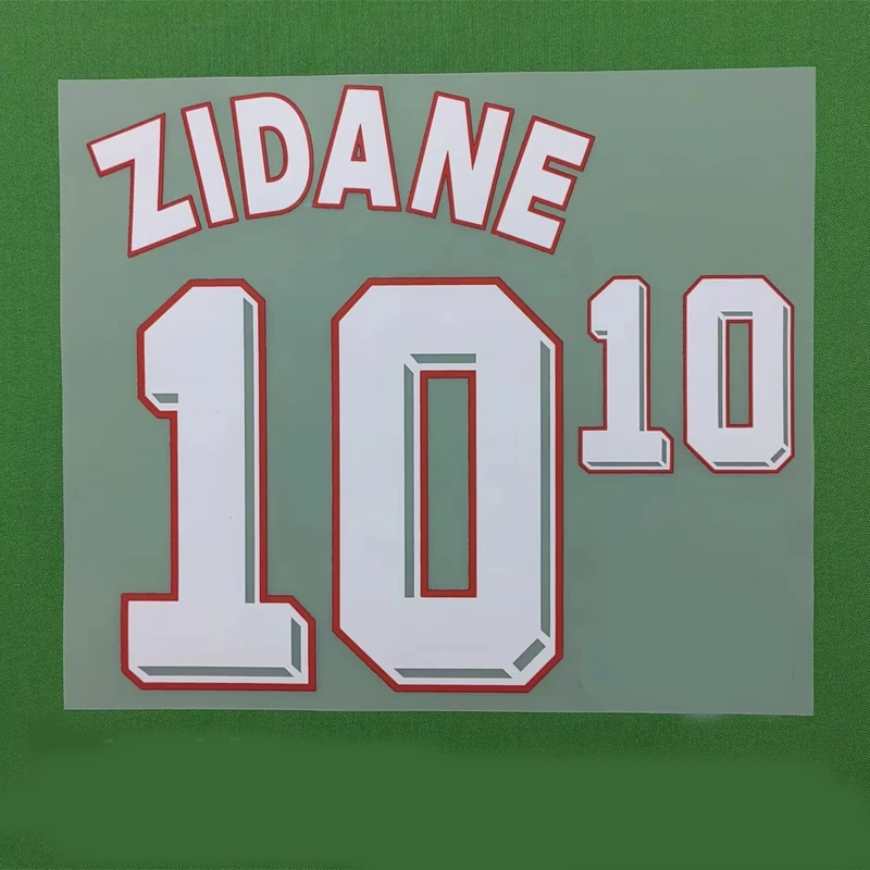 

1998 season football uniforms France team home football shirt stickers DIY name and number customization No. 10 star/No. 12 star