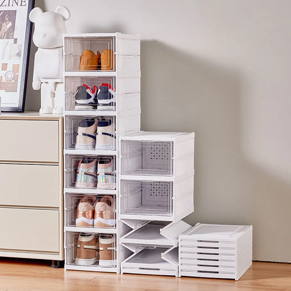 transparent shoe cabinet overview