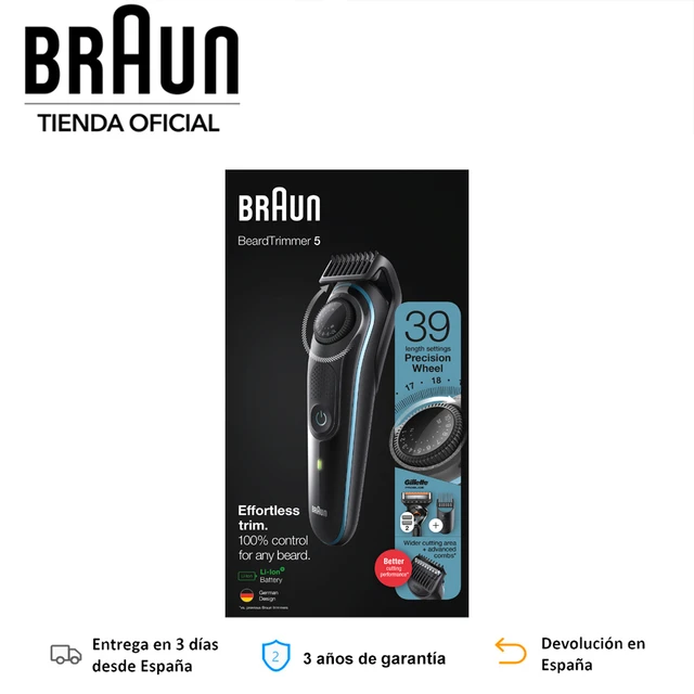 Orginal Braun Electric Shaver Mens Razor Hair Clipper Beard Trimmer For Men  Rechargeable Cordless Washable Beard Shaving Machine - Electric Shavers -  AliExpress