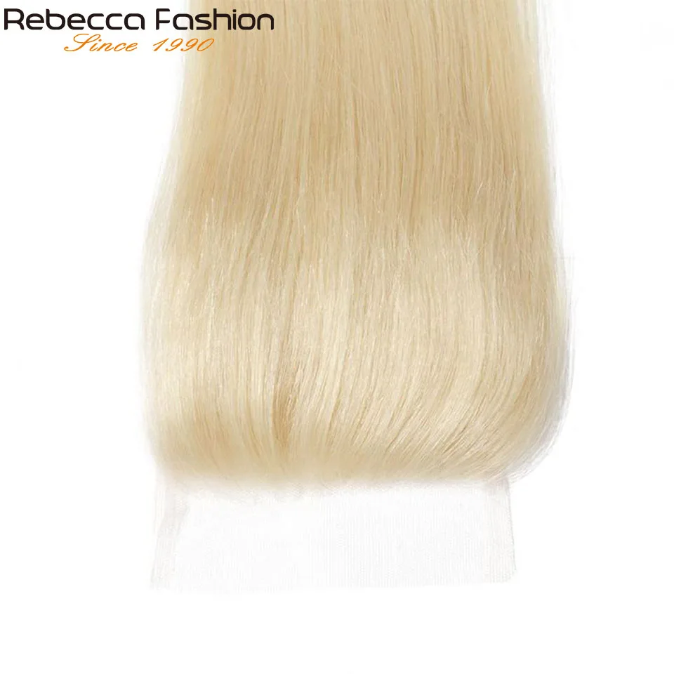 613 Blonde Straight 4x4 Top Lace Closure Human Hair Closure Brazilian Lace human hair closure human hair lace product