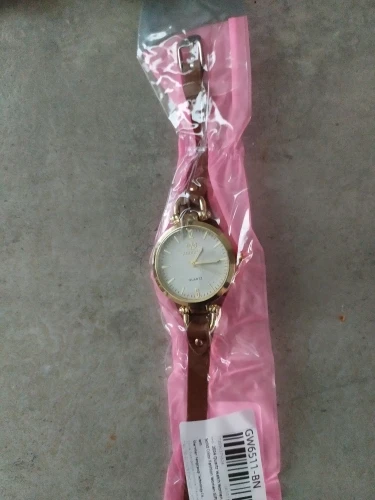 2024 Women's PU Leather Thin Strap Quartz Watch photo review