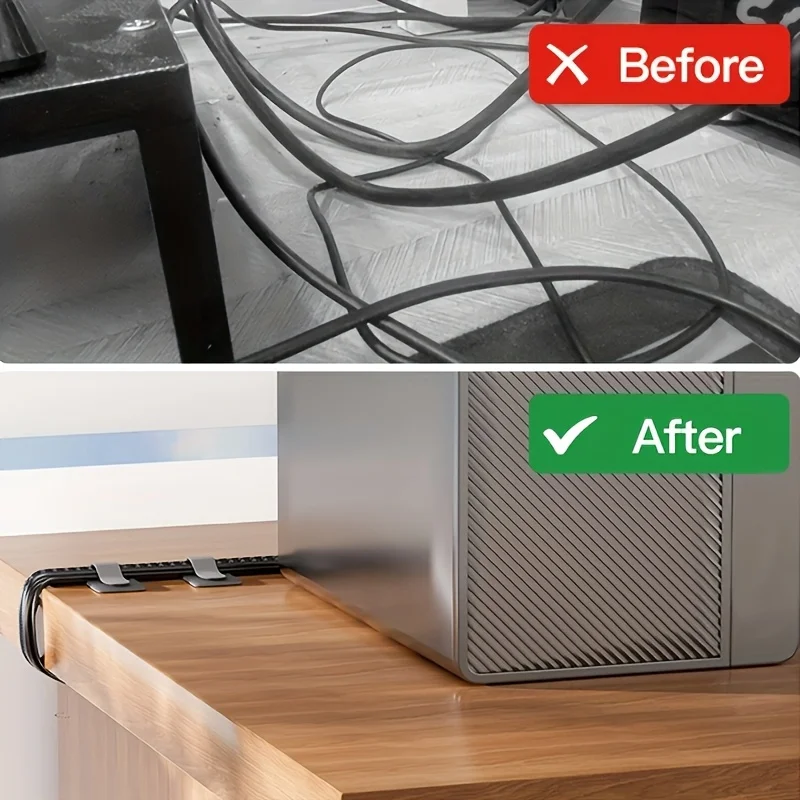 Reusable Hook and Loop Self-Adhesive Cable Organiser Straps