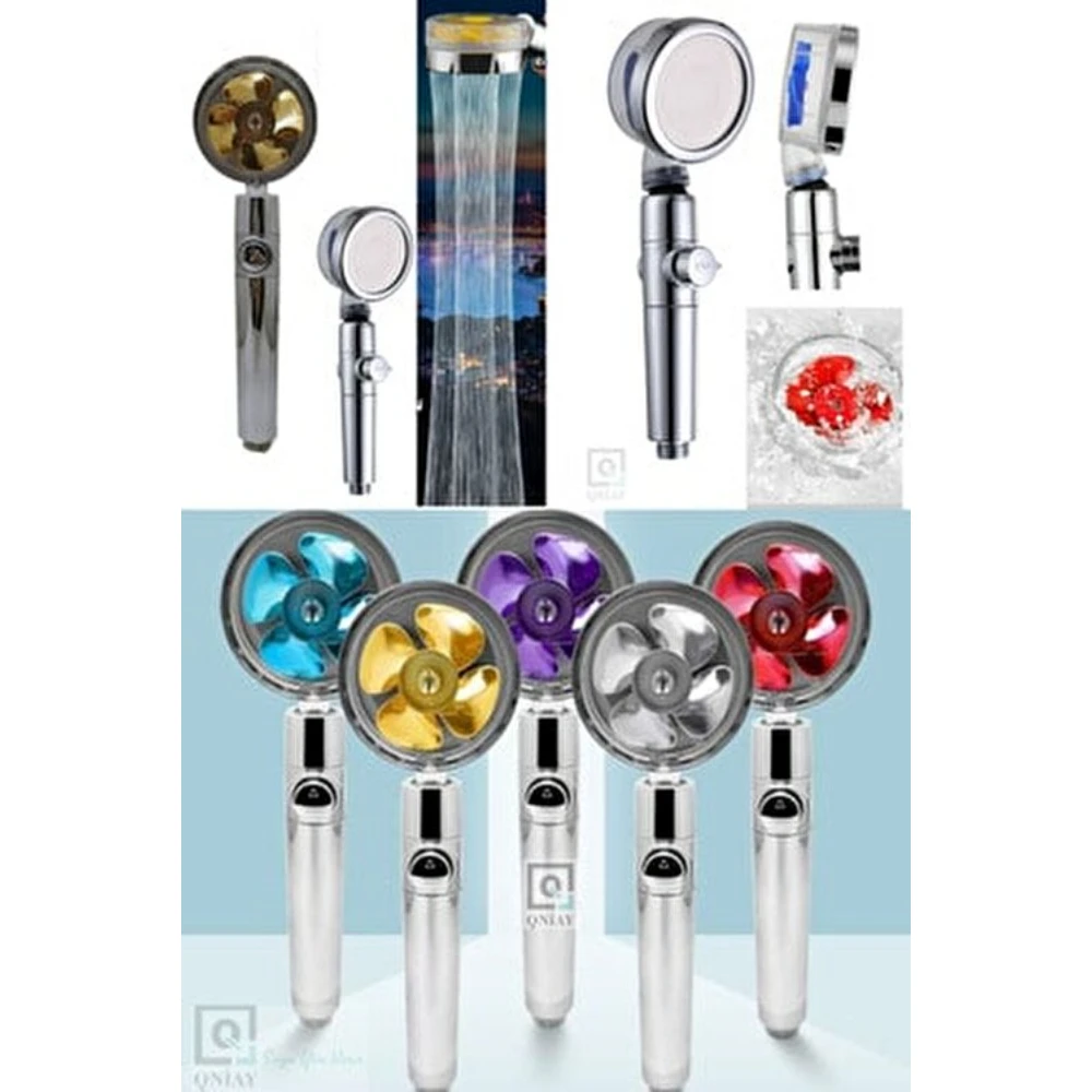 

Showers for Bathroom Faucet Shower head Adjustable Jetting High Pressure Saving Water Purification Anion Filter Relax Nozzle