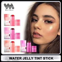 EELHOE Water Jelly Blush Stick Brighten Skin Lasting Waterproof Moistured Clear Lip Gloss Multi-use Matte Blush Korean Cosmetics 1