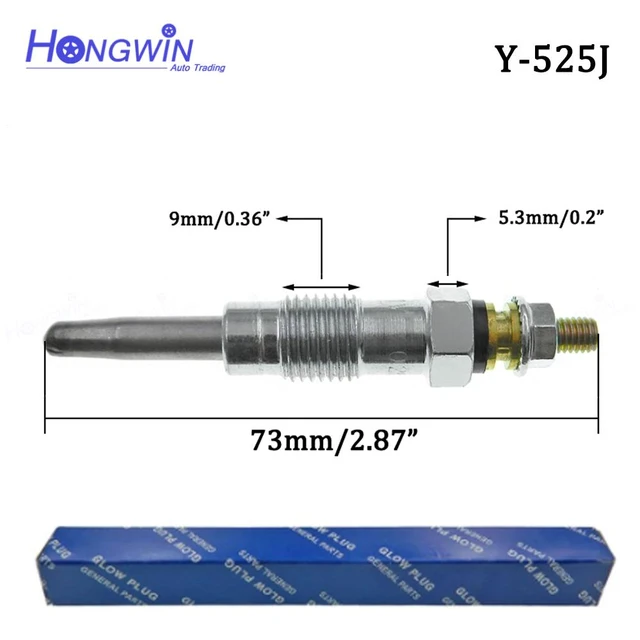 4/6/8/12 Pcs Turbo Diesel Heater Glow Plugs For Mercedes-benz 300sd 190d  240d 300d 300td Bmw 524td Peugeot 0250201039 80006 - Spark Plugs u0026 Glow  Plugs - AliExpress