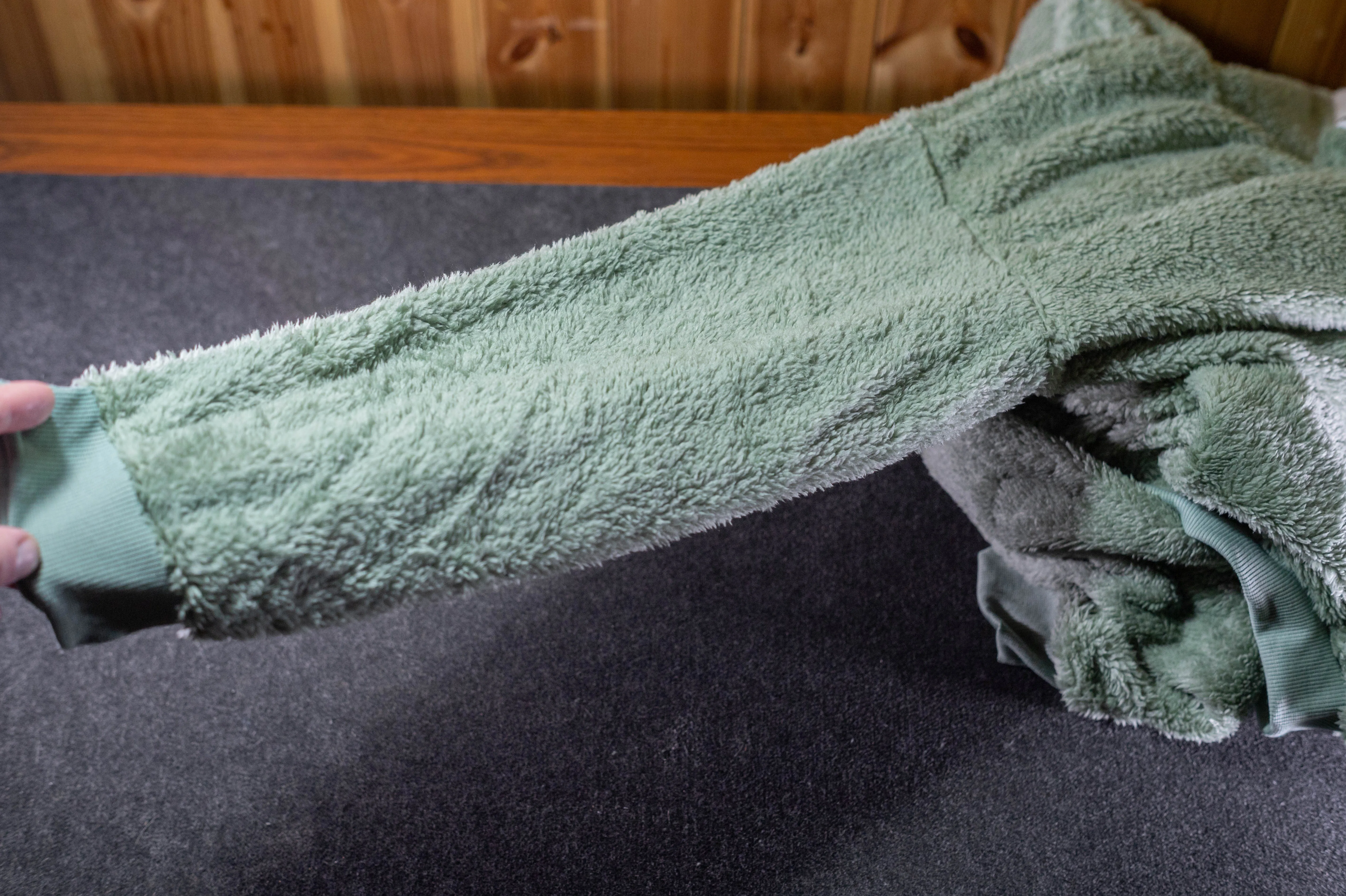 Full Size Cozy Fleece Zip-Up Hooded Jacket Plus Size