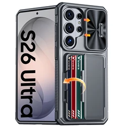 Rugged Shockproof Silicone Protective Phone Case with RFID Wallet - Gray - Case & Strap (GRAY)